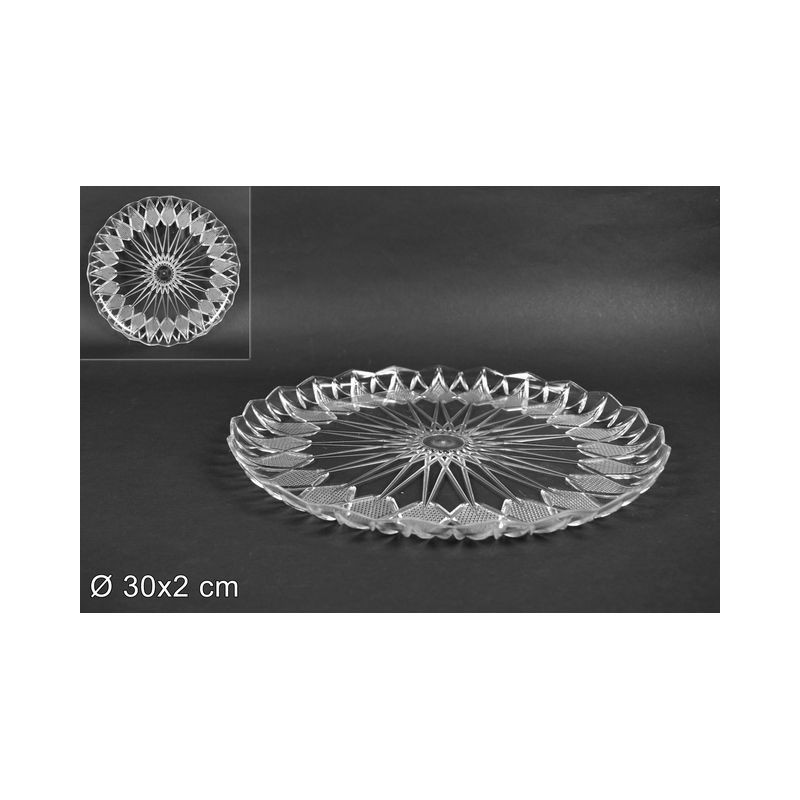 VASSOIO STELLA D.30CM EAN 8034048115411 INGROSSO VASSOI E DISCHI