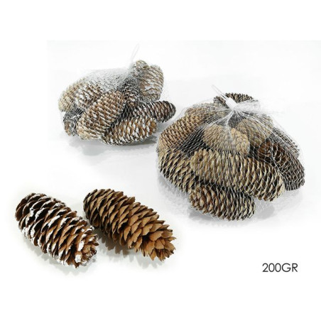 INGROSSO ARTICOLI NATALIZI SACCO C/PIGNE 200GR ASS 8015361218966 INGROSSO DECORAZIONI NATALIZIE ARTICOLI PER DECORAZIONI NATALIZ