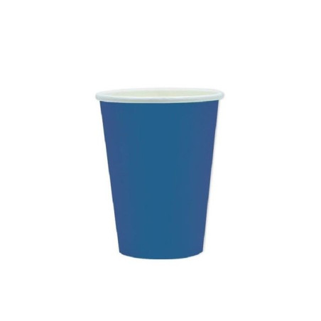 INGROSSO FESTA E PARTY BICCHIERI CC.200 PZ.25 ECOLOR BLU 08022325   INGROSSO ARTICOLI PER FESTE BICCHIERI PER PARTY