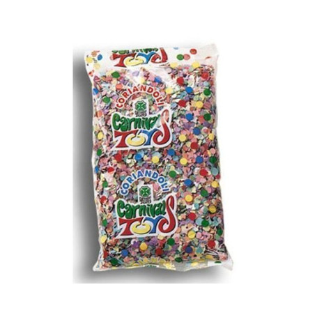 INGROSSO CARNEVALE CORIANDOLI MULTIC. GR.250 40 8004761844622 INGROSSO ARTICOLI CARNEVALE CORIANDOLI E STELLE FILANTI