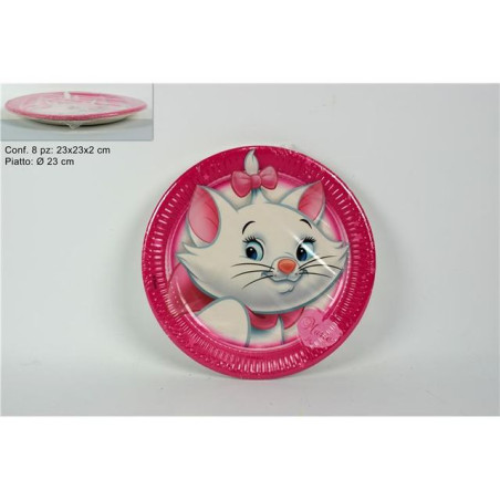 INGROSSO FESTA E PARTY FESTA E PARTY PIATTI CARTA 8PZ 23CM DISNEY MARIE STARS 5201184811443 INGROSSO ARTICOLI PER FESTE