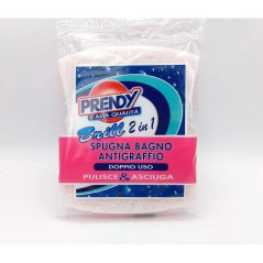 INGROSSO CASALINGHI PRENDI SPUGNA BAGNO ANTIGRAFFIO PULISCE E ASCIUGA 8030579008765 INGROSSO PRODOTTI PULIZIA