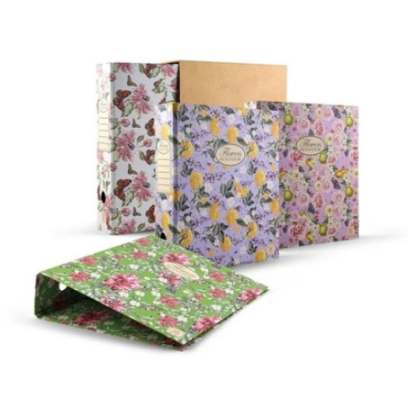 INGROSSO CARTOLERIA REGISTRATORE PIGNA D/8 NATURE FLOWER 8005235009561 INGROSSO RACCOGLITORI RICAMBI BUSTE TRASPARENTI