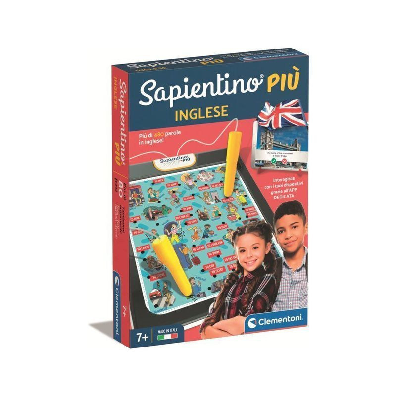 SAPIENTINO PIU - INGLESE 16729 EAN 8005125167296 INGROSSO SAPIENTINO