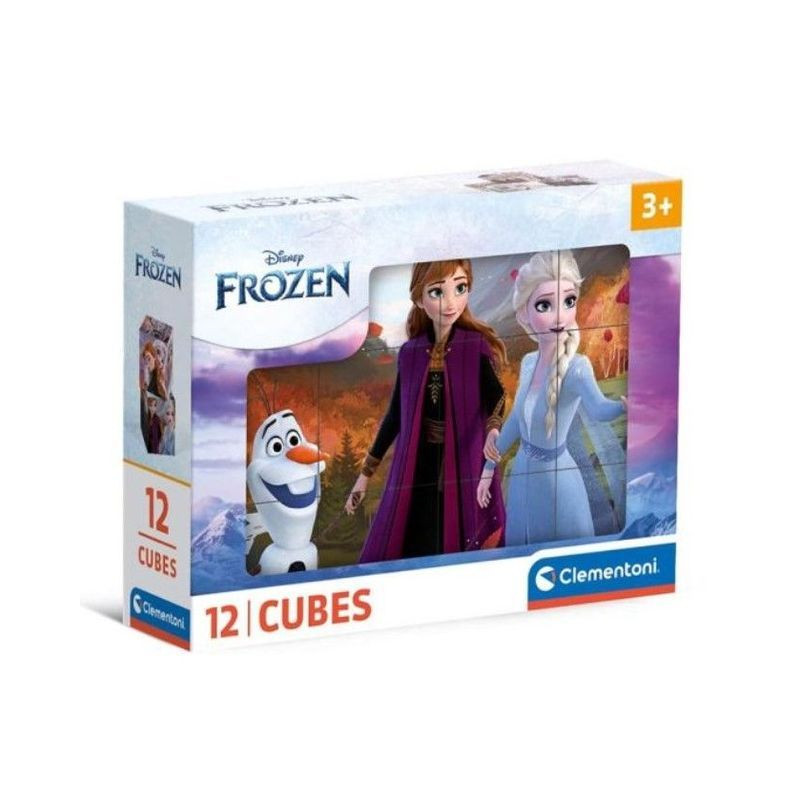 VALIGETTA 12 CUBI FROZEN 2024 EAN 8005125411924 INGROSSO PUZZLE CLASSICI