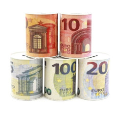 INGROSSO GIOCATTOLI SALVADANAIO LATTA 8X11CM EURO 8021626000405 INGROSSO GIOCHI E GIOCATTOLI SALVADANAI E OROLOGI