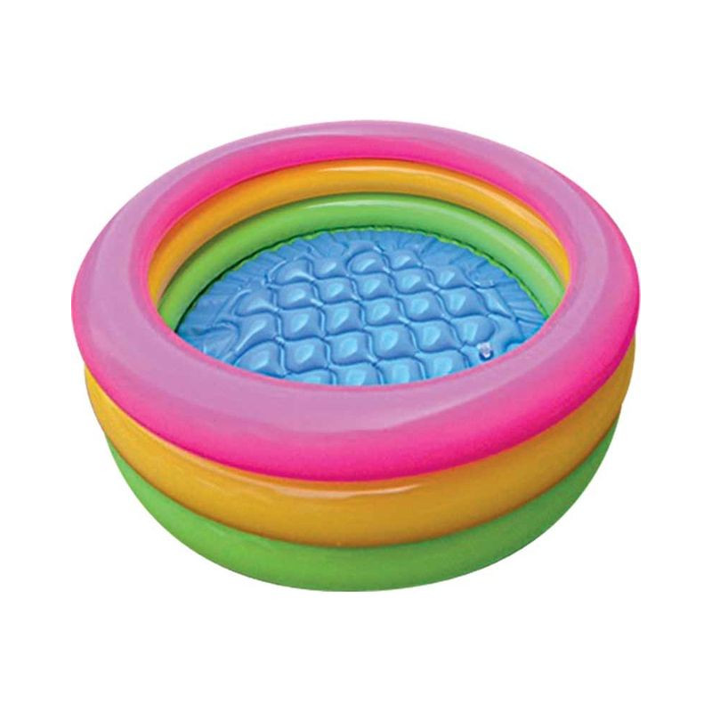 PISCINA 3 TUBI CM.61 FONDO GONFIABILE EAN 8032894804589 INGROSSO PISCINE GONFIABILI