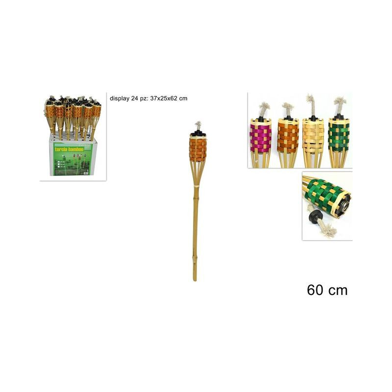 TORCIA BAMBOO CM.60 EAN 8027501039133 INGROSSO ARTICOLI CAMPEGGIO TORCIA BAMBOO CM.60 EAN 8027501039133 INGROSSO ARTICOLI CAMPEGGIO