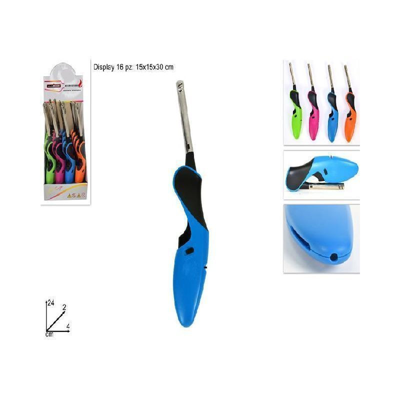 ACCENDIGAS CANNA RICHIUDIBILE 4COL. EAN 8034048434390 INGROSSO ACCENDIGAS