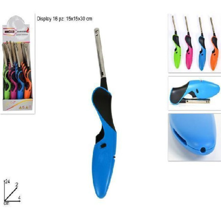 INGROSSO ACCENDIGAS CANNA RICHIUDIBILE 4COL. 8034048434390 INGROSSO ARTICOLI DA TABACCHERIE ACCENDIGAS