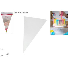 INGROSSO SACCHETTI A POCHE MONOUSO SET 15 PZ 8034048255063 INGROSSO ACCESSORI CAKE DESIGN UTENSILI PER DESIGN DOLCI