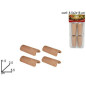 TEGOLE PZ.4 TERRACOTTA EAN 8033113040863 INGROSSO ACCESSORI PER IL PRESEPE