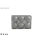 PALLE 6CM 6PZ SILVER IN BOX PVC EAN 8053482121321 INGROSSO PALLINE DI NATALE E PUNTALI