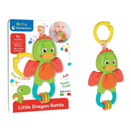 INGROSSO GIOCATTOLI RATTLE DRAGON 8005125177790 INGROSSO GIOCHI CLEMENTONI BABY CLEMENTONI