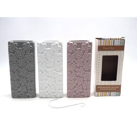 INGROSSO IDEE REGALO EVAPORATORECERAMISCA FIORI RILIEVO 8021029149626 INGROSSO ARTICOLI PER CASA OGGETTISTICA VARIA