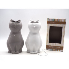 INGROSSO IDEE REGALO EVAPORATORE GATTO BIANCO/TORTORA 8021029164483 INGROSSO ARTICOLI PER CASA OGGETTISTICA VARIA