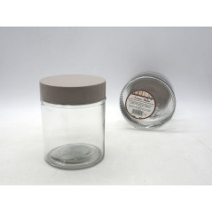 INGROSSO CASALINGHI BARATTOLO VETRO TONDO H12