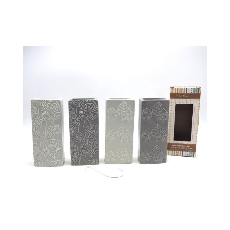 EVAPORATORECERAMISCA FOGLIE RILIEVO EAN 8021029313867 INGROSSO OGGETTISTICA VARIA