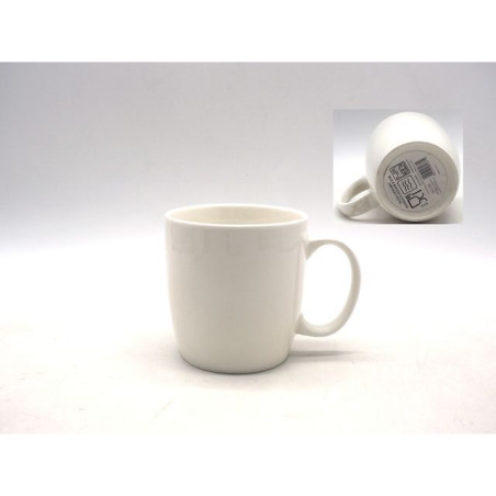 INGROSSO CASALINGHI TAZZA MUG BIANCA 8021029818379 INGROSSO ACCESSORI CUCINA TAZZE