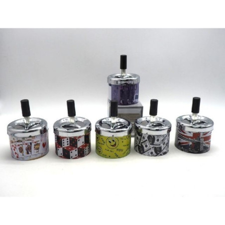 INGROSSO CASALINGHI POSACENERE METALLO PUSC CM12 8021029770493 INGROSSO ARTICOLI PER CASA POSACENERE