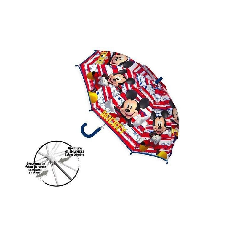 OMBRELLO POE 42/8 MAN MICKEY MULTICOLOR EAN 8054708243032 INGROSSO OMBRELLI