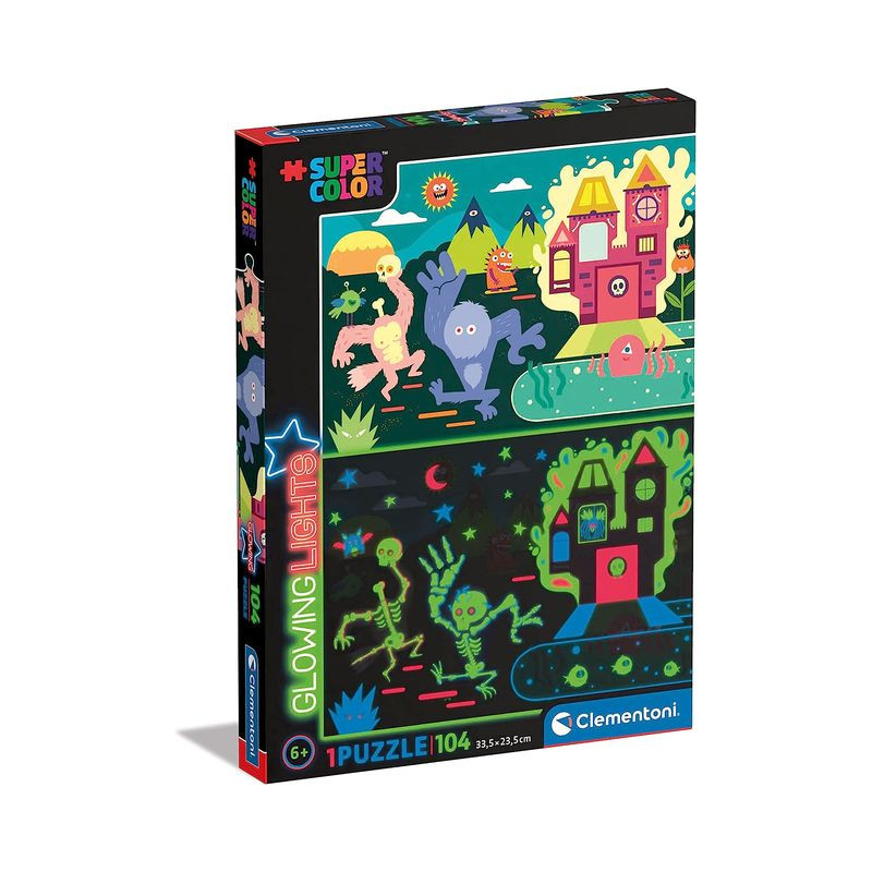 PUZZLE PZ.104 GLOWING LIGHTS MONSTERS EAN 07916304 INGROSSO PUZZLE CLASSICI PUZZLE PZ.104 GLOWING LIGHTS MONSTERS EAN 07916304 INGROSSO PUZZLE CLASSICI