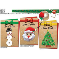 INGROSSO BIGLIETTI NATALE NT.5199 C.12 8001608351992 INGROSSO ARTICOLI NATALE BIGLIETTI NATALIZI