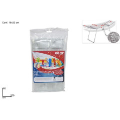 TELO COPRISTENDINO 200X60CM TRASPARENTE EAN 8034048181034 INGROSSO STENDINI E ASSI DA STIRO