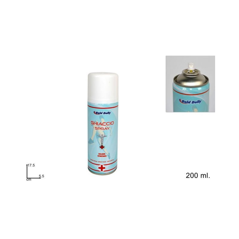 BOMBOLETTA GHIACCIO SPRAY 200ML EAN 8034048262832 INGROSSO PRODOTTI PER LA SALUTE