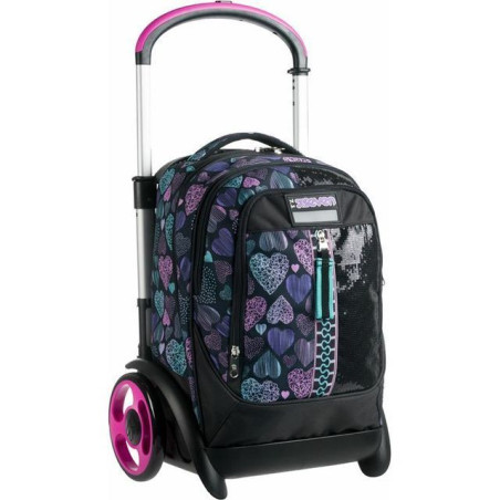 INGROSSO TROLLEY TYRE SEVEN PATCHYHEART GIRL 8011410734869 INGROSSO BORSE E ZAINI SCUOLA