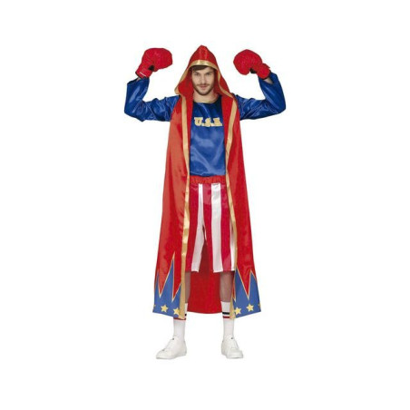 INGROSSO CARNEVALE COSTUME PUGILE 48 - 50 8434077792636 INGROSSO ARTICOLI CARNEVALE COSTUMI CARNEVALE ADULTI