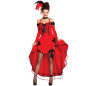 COSTUME BALLERINA CAN-CAN EAN 8434077846650 INGROSSO COSTUMI CARNEVALE ADULTI