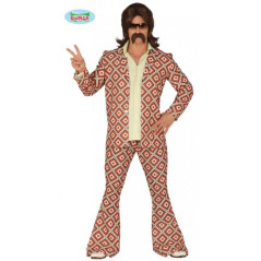 INGROSSO CARNEVALE COSTUME ANNI 70 ADULTO TAGLIA L 52 54 8434077886236 INGROSSO ARTICOLI CARNEVALE COSTUMI CARNEVALE ADULTI