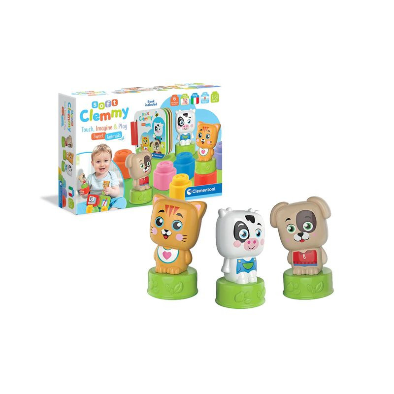 CLEMMY SWEET ANIMALS 17849 EAN 8005125178490 INGROSSO GIOCHI PRIMA INFANZIA