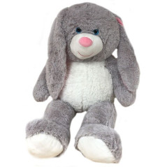 INGROSSO PELUCHE BUNNY 100CM BICOLORE OCCHI PLAST GLITTER 8009549268652 INGROSSO GIOCHI E GIOCATTOLI