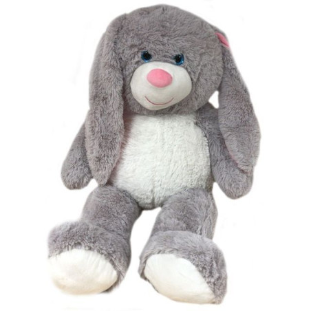 BUNNY 100CM BICOLORE OCCHI PLAST GLITTER EAN 8009549268652 INGROSSO PELUCHE MORBIDOSI
