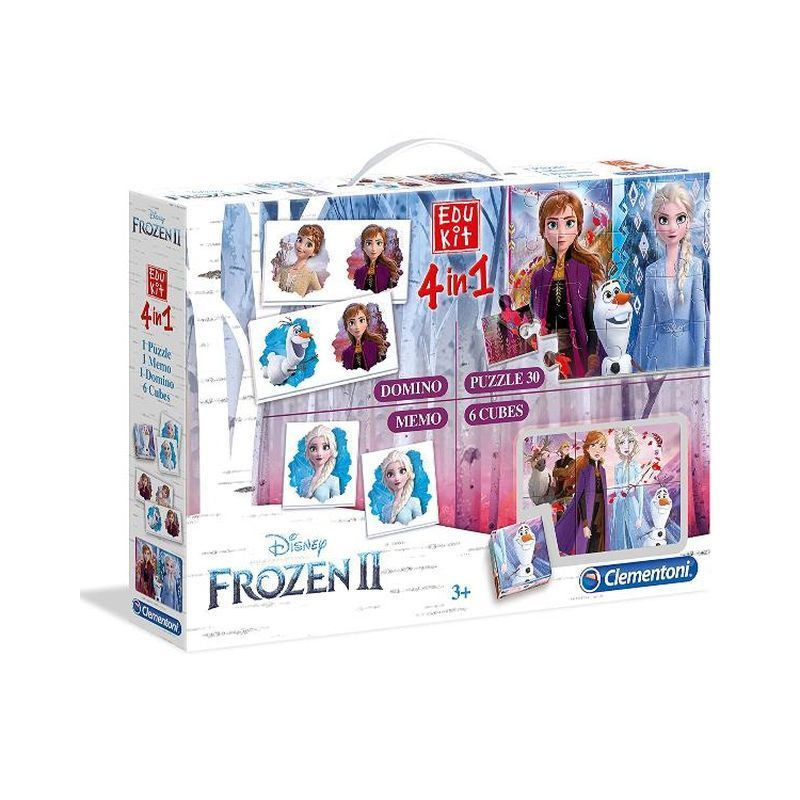 EDUKIT 4IN1 FROZEN 18292 EAN 8005125182923 INGROSSO PUZZLE CLASSICI EDUKIT 4IN1 FROZEN 18292 EAN 8005125182923 INGROSSO PUZZLE CLASSICI