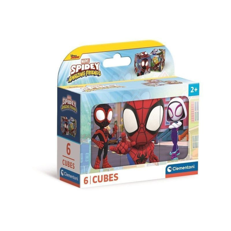 VALIGETTA 6 CUBI SPIDEY & HIS AMAZING FR EAN 8005125406616 INGROSSO PUZZLE CLASSICI