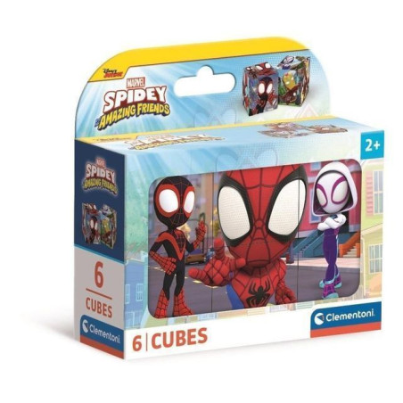 VALIGETTA 6 CUBI SPIDEY & HIS AMAZING FR EAN 8005125406616 INGROSSO PUZZLE CLASSICI