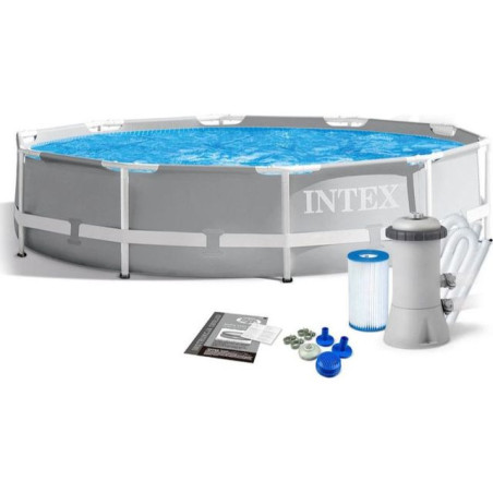 INGROSSO ARTICOLI MARE PISCINA PRISMA FRAME 366X76 CM C/POMPA F 6941057414317 INGROSSO GONFIABILI MARE
