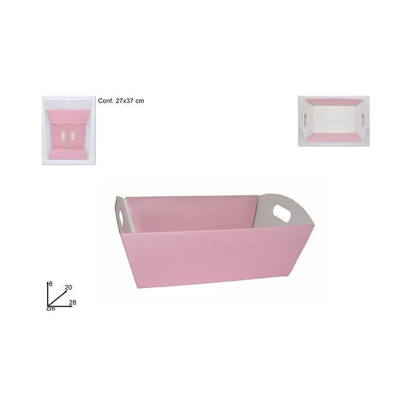 VASSOIO CARTONCINO 28X20X8CM ROSA EAN 8034048500194 INGROSSO NASTRI E CONTENITORI PER BOMBONIERE VASSOIO CARTONCINO 28X20X8CM ROSA EAN 8034048500194 INGROSSO NASTRI E CONTENITORI PER BOMBONIERE
