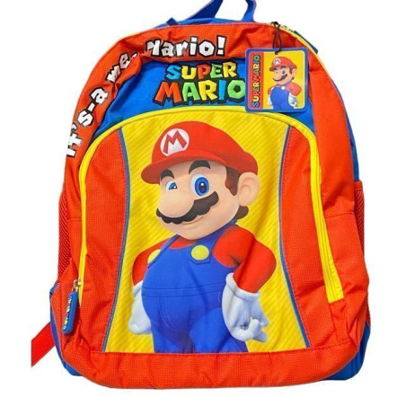 INGROSSO CARTOLERIA ZAINO SCUOLA ORG. SUPERMARIO 8058263193450 INGROSSO BORSE E ZAINI SCUOLA
