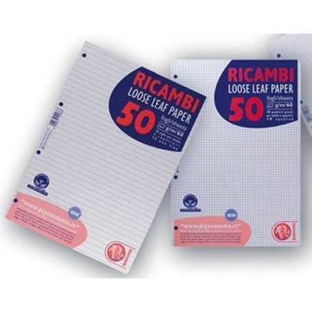 INGROSSO CARTOLERIA RICAMBI BIANCHI A5 1R 8005235204522 INGROSSO RACCOGLITORI RICAMBI BUSTE TRASPARENTI