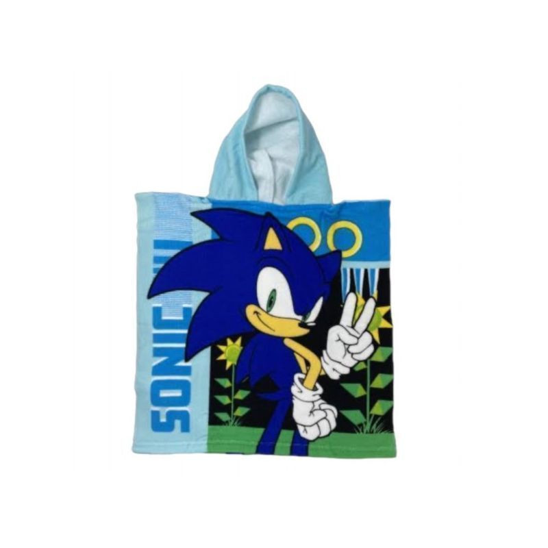 PONCHO SONIC EAN 8054708296472 INGROSSO TELI MARE E STUOIE