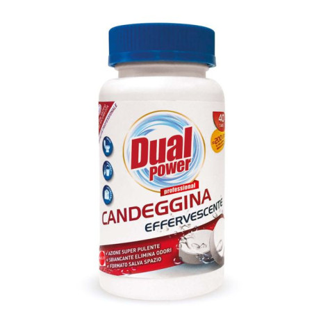 INGROSSO CASALINGHI DUAL POWER CANDEGGINA EFFERVESCENTE 40 T 8032680399107 INGROSSO PRODOTTI PULIZIA