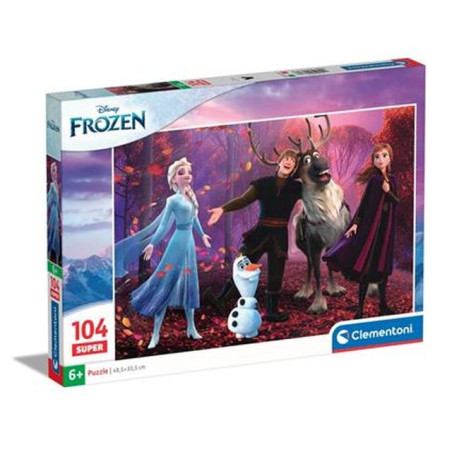 PUZZLE PZ.104 SUPER DISNEY FROZEN 25771 EAN 8005125257713 INGROSSO PUZZLE CLASSICI