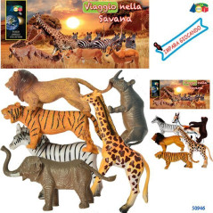 INGROSSO EDICOLA BUSTA ZOO VIAGGIO NELLA SAVANA ASS 8034094807001 INGROSSO BUSTE SOLDATINI E ANIMALI