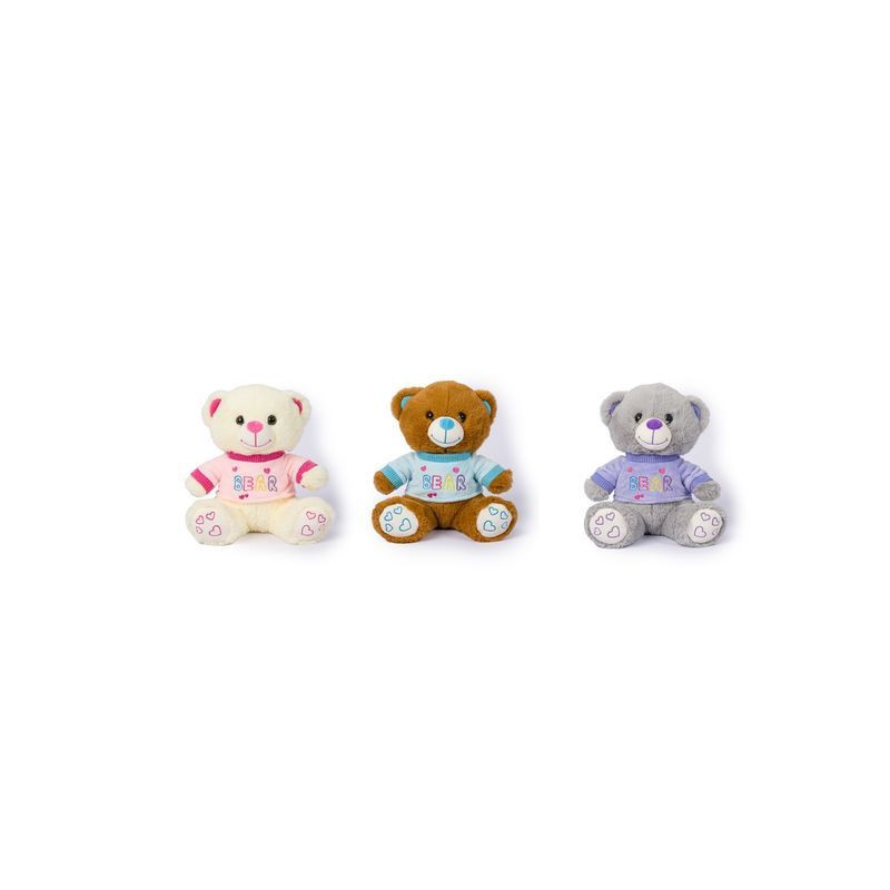 ORSETTO TEDDY SEDUTO H23CM C/TSHIRT 3COL EAN 8009549283488 INGROSSO PELUCHE MORBIDOSI ORSETTO TEDDY SEDUTO H23CM C/TSHIRT 3COL EAN 8009549283488 INGROSSO PELUCHE MORBIDOSI