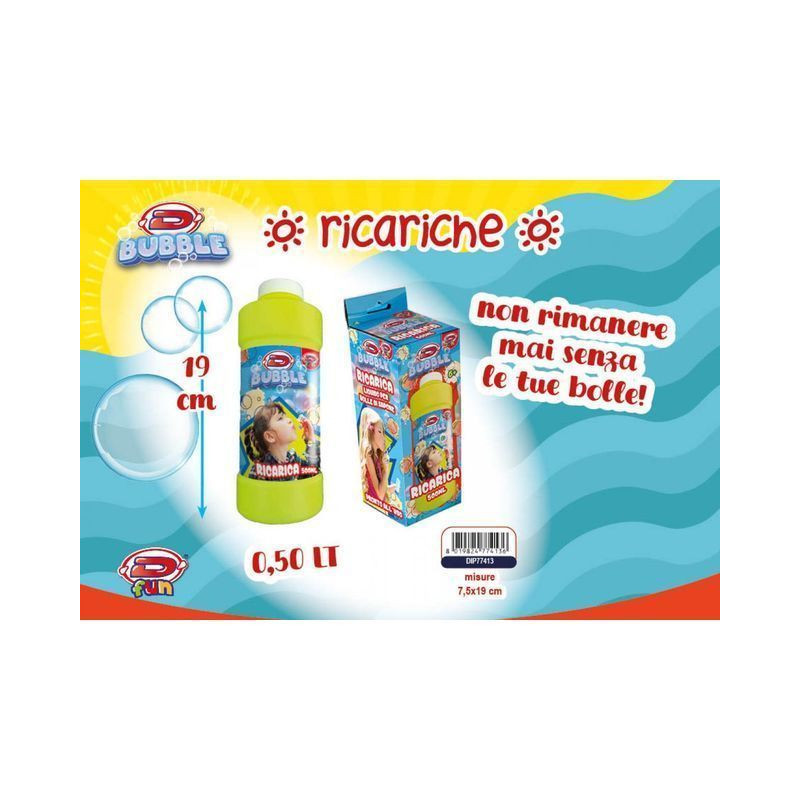 REFILL BOLLE 500 ML EAN 8019824774136 INGROSSO BOLLE SAPONE E ACCESSORI