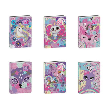 INGROSSO CARTOLERIA DIARIO AG. 10M DAT SJ GANG ANIMALI GIRL 8055714174792 AGENDE DIARI SCHEDE DIARI SCUOLA